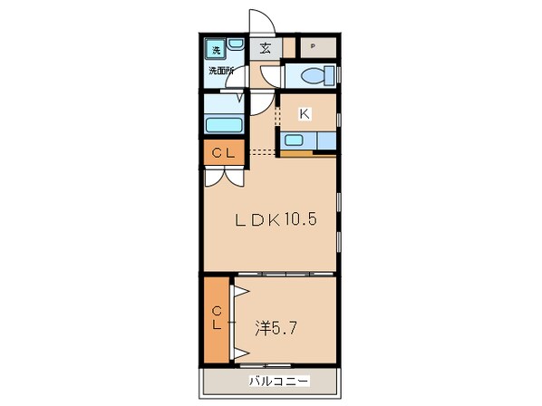 三河高浜駅 徒歩12分 1階の物件間取画像